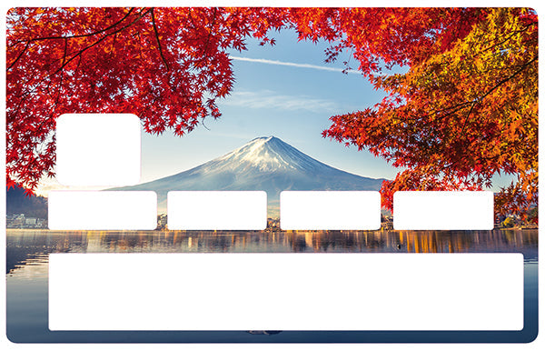 Mount Fujiyama - Aufkleber für Bankkarte, 2 Bankkartenformate verfügba –  CatarinaCalavera