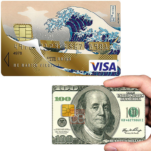 Warum Sie unbedingt einen dekorativen Aufkleber für Ihre Kreditkarte haben müssen