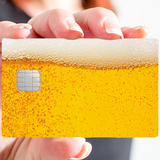 Der Bier - Kreditkartenaufkleber, 2 Kreditkartenformate erhältlich