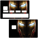 Tribute to Iron Man - sticker pour carte bancaire, 2 formats de carte bancaire disponibles