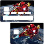 Tribute to IRON MAN original - sticker pour carte bancaire, 2 formats de carte bancaire disponibles