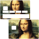 Die Mona Lisa, Mona Lisa - Kreditkartenaufkleber, 2 Kreditkartengrößen erhältlich