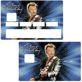 Hommage an Johnny Hallyday, bearbeiten. limitiert 300 ex - Kreditkartensticker, 2 Kreditkartenformate erhältlich