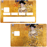 Adele Bloch-Bauer de Gustav Klimt- sticker pour carte bancaire, 2 formats de carte bancaire disponibles