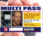 KORBEN Multi Pass - sticker pour carte bancaire