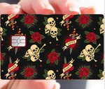 Love Tatoo - sticker pour carte bancaire, 2 formats de carte bancaire disponibles