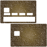 Mechanism - credit card sticker, 2 credit card formats available