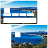 Nice - sticker pour carte bancaire, 2 formats de carte bancaire disponibles
