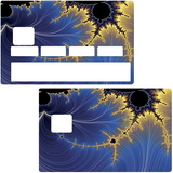Orion - sticker pour carte bancaire, 2 formats de carte bancaire disponibles