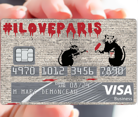 Hommage an GOLDORAK - Kreditkartenaufkleber, 2 Kreditkartengrößen erhältlich
