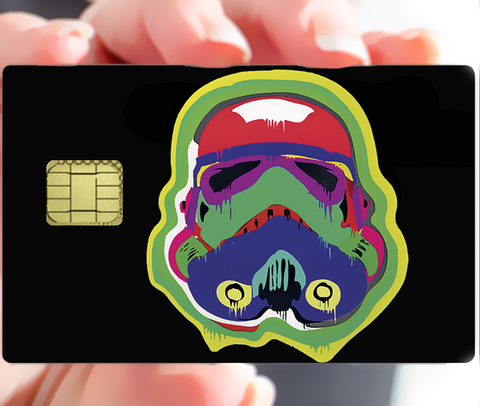 Stormtrooper Tribal - Kreditkartenaufkleber