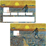 Van Gogh, die Weizenfelder - Kreditkartenaufkleber