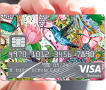 Colibri- sticker pour carte bancaire, 2 formats de carte bancaire disponibles