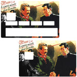Don Camillo, édition limitée 100 ex- sticker pour carte bancaire, 2 formats de carte bancaire disponibles