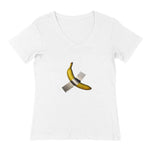 T-shirt Femme Col V - Ceci n'est pas une banane !