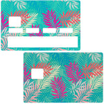 Forêt imaginaire - sticker pour carte bancaire, 2 formats de carte bancaire disponibles