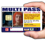 LEELOO Multi Pass - Kreditkartenaufkleber