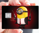 Tribute to Minion Killer - sticker pour carte bancaire