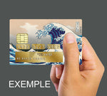New York - sticker pour carte bancaire, 2 formats de carte bancaire disponibles