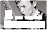 Hommage an David Bowie – Aufkleber für Bankkarte, 2 Bankkartenformate verfügbar
