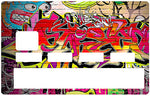 Graffiti Wall 2016 - Kreditkartenaufkleber, 2 Kreditkartenformate verfügbar 