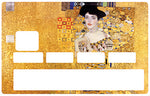 Adele Bloch-Bauer von Gustav Klimt - Kreditkartenaufkleber, 2 Kreditkartengrößen erhältlich
