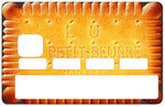 Petit beurre - Kreditkartenaufkleber, 2 Kreditkartenformate verfügbar