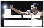 Freddie Mercury - Kreditkartenaufkleber, 2 Kreditkartengrößen erhältlich 