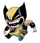 Sticker, Bébé à bord ! Baby Wolverine