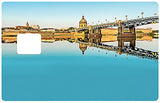 Toulouse - sticker pour carte bancaire