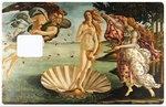 Botticelli, Die Geburt der Venus – Aufkleber für Bankkarte, 2 Bankkartenformate verfügbar