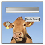 Sticker for letter box, The cow