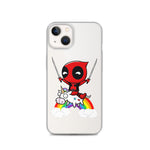iPhone®-Hülle – Hommage an Baby Deadpool im Angriff! (Fan Art)