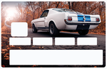 MUSCLE CAR - sticker pour carte bancaire, 2 formats de carte bancaire disponibles