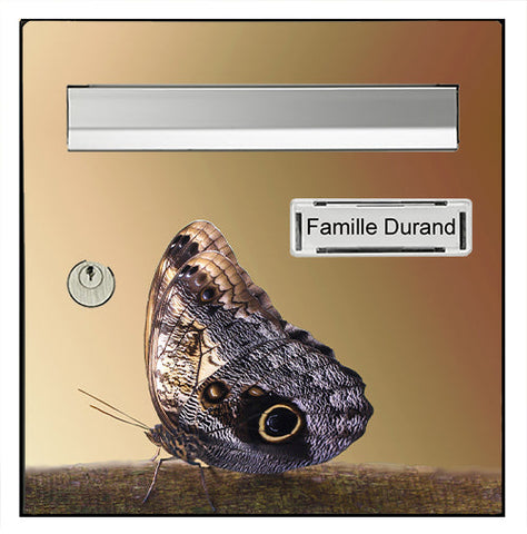 Sticker pour boîte aux lettres, Papillon