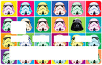 Stormtrooper von Andy Warhol - Kreditkartenaufkleber, 2 Kreditkartengrößen erhältlich