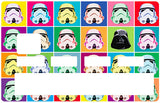 Stormtrooper by Andy Wharol - sticker pour carte bancaire, 2 formats de carte bancaire disponibles